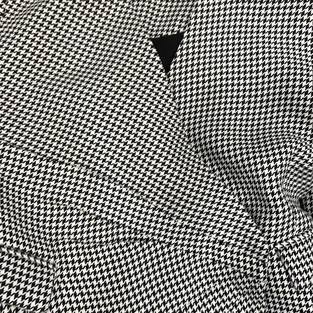 Nwot Jason Wu Houndstooth Blazer Wrap Mini Dress - image 5